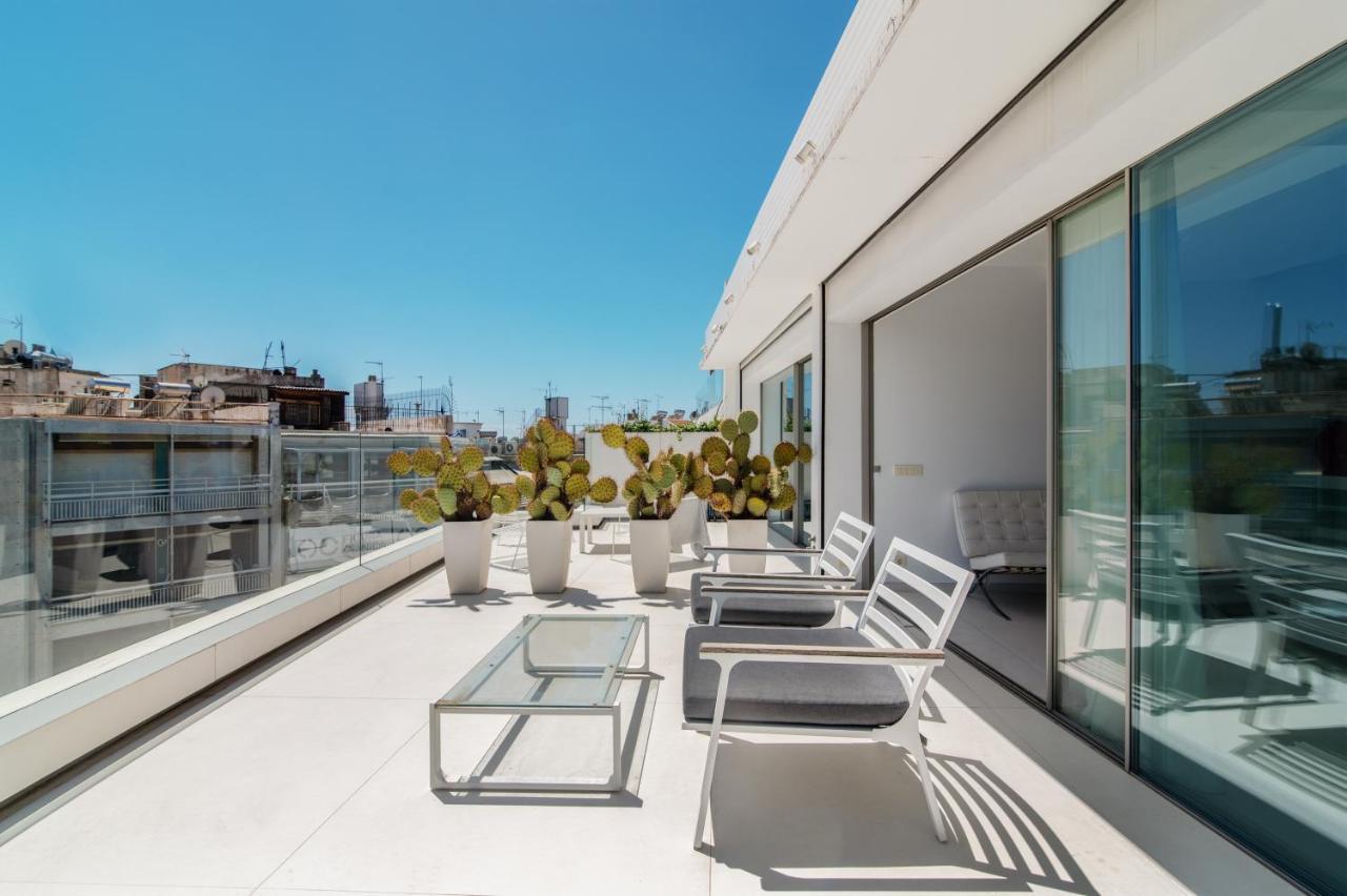 Kolonaki Square Panorama Penthouse Lägenhet Aten Exteriör bild