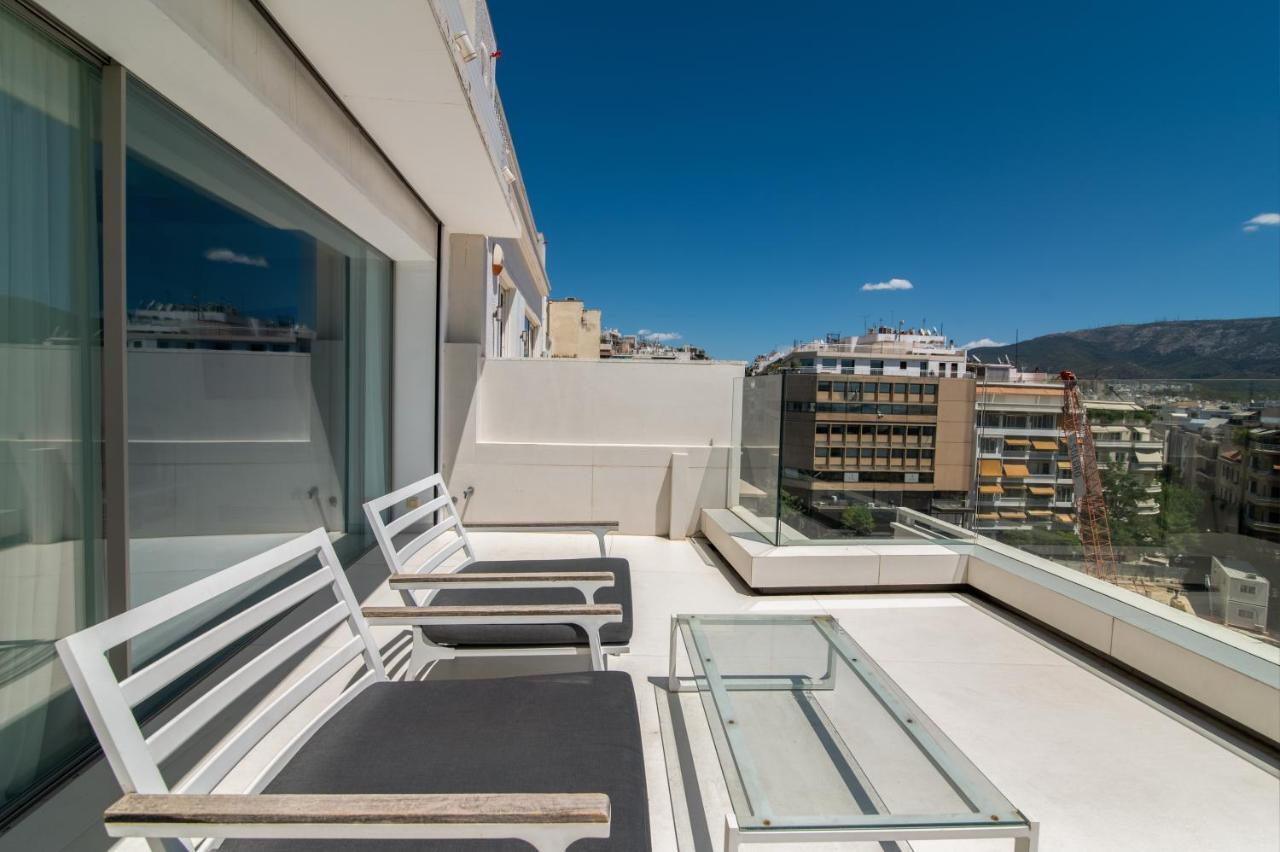 Kolonaki Square Panorama Penthouse Lägenhet Aten Exteriör bild