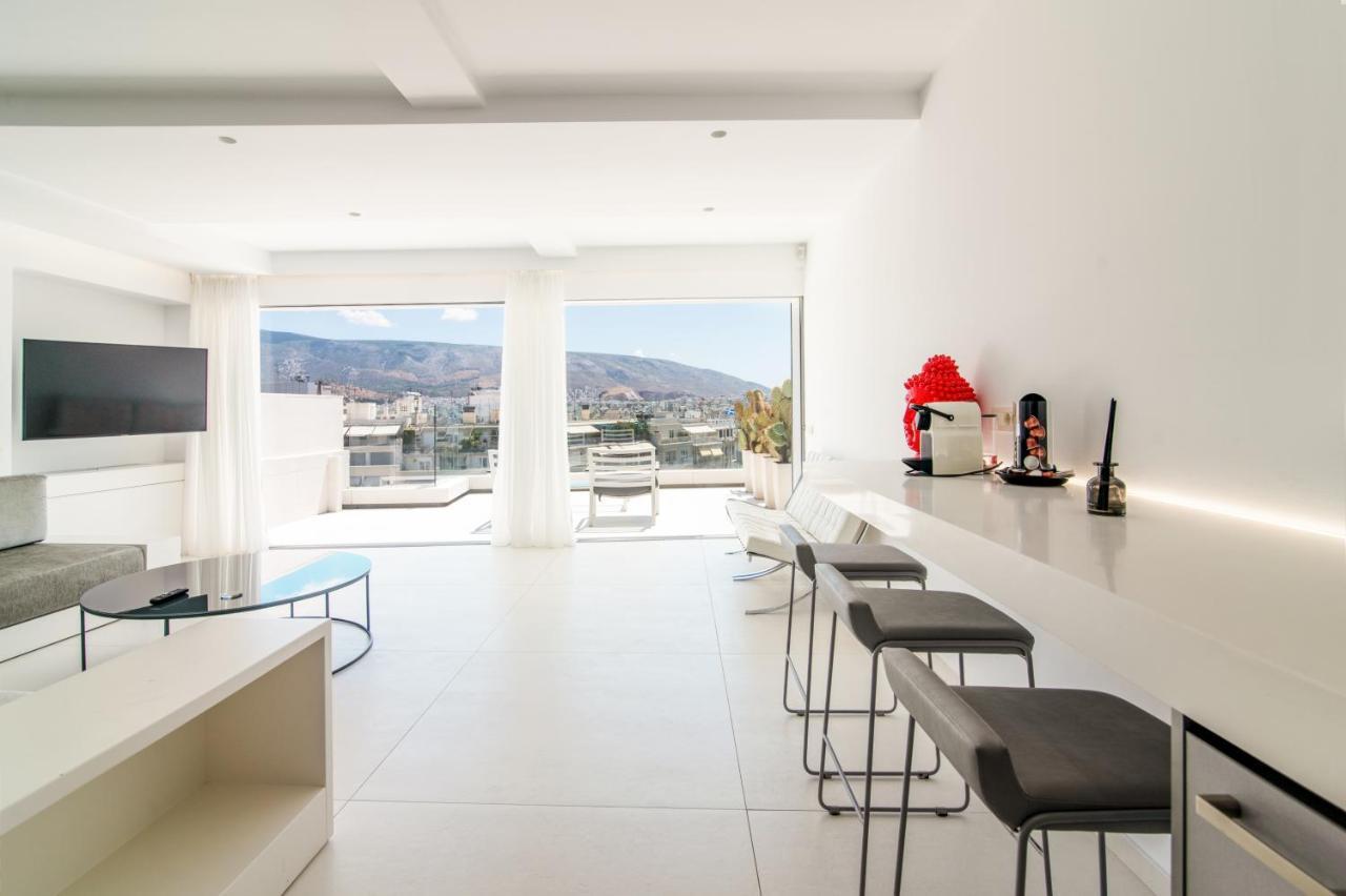 Kolonaki Square Panorama Penthouse Lägenhet Aten Exteriör bild