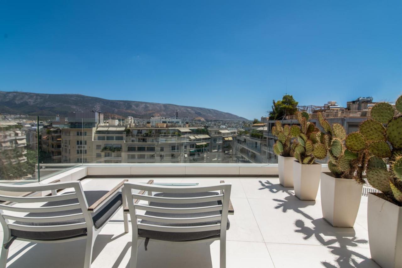 Kolonaki Square Panorama Penthouse Lägenhet Aten Exteriör bild